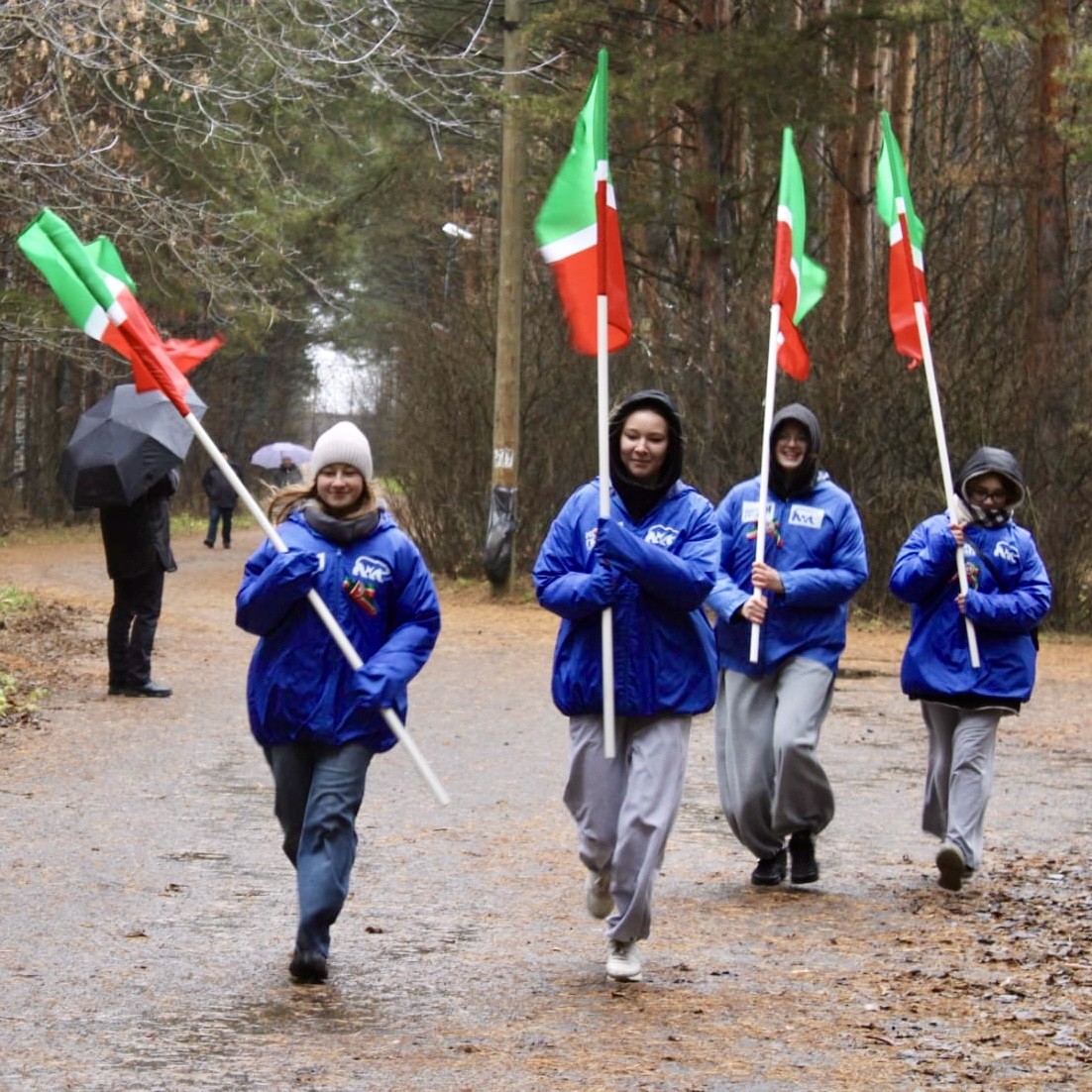 В Елабуге прошёл спортивный забег ко Дню Конституции Татарстана