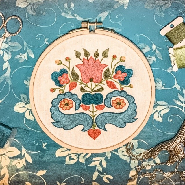 Мастер-класс «Тамбурная вышивка»